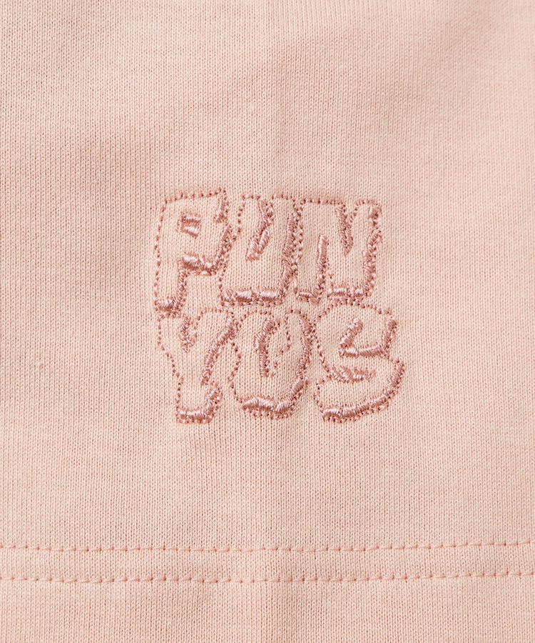 スリーブロゴ刺繍Tシャツ