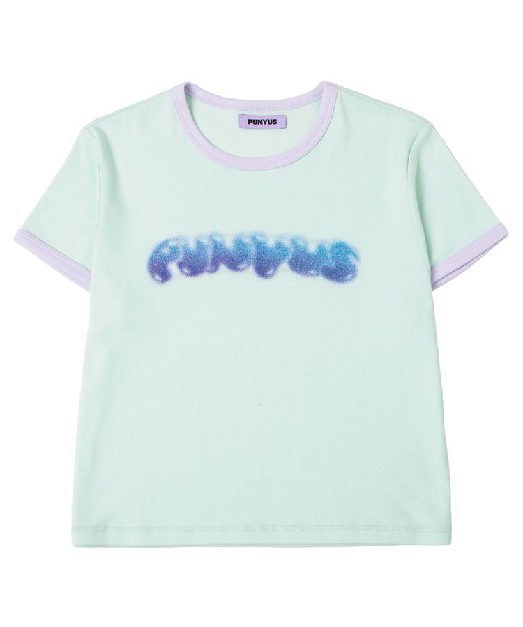 PUNYUSロゴピチリンガーTシャツ