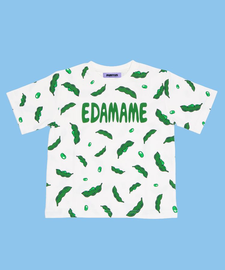 キッズフード総柄Tシャツ