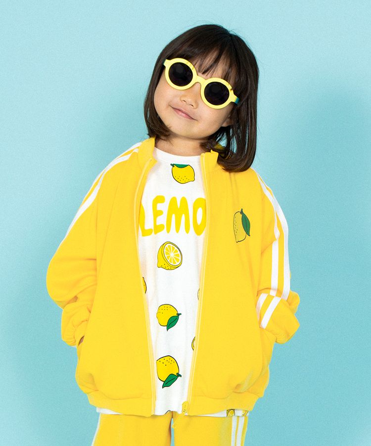 キッズフードジャージトップ