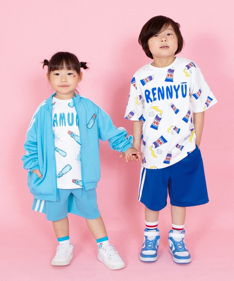 キッズフードジャージトップ