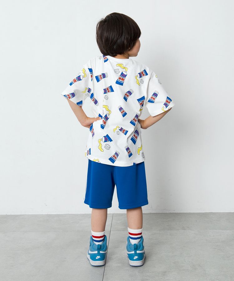 キッズフードジャージショートパンツ