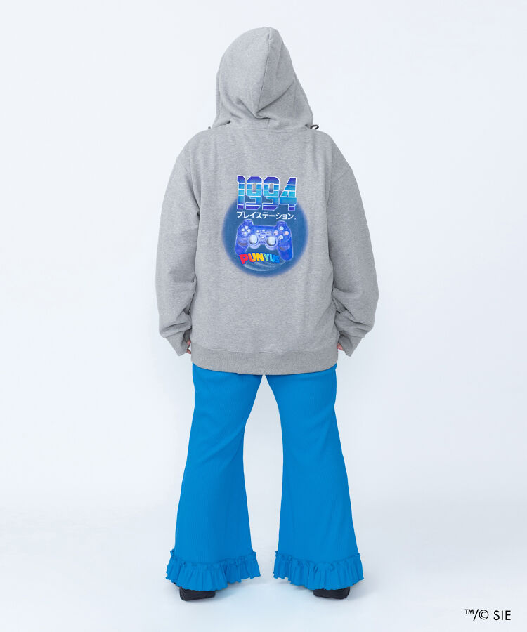 Playstation裏起毛ジップパーカー