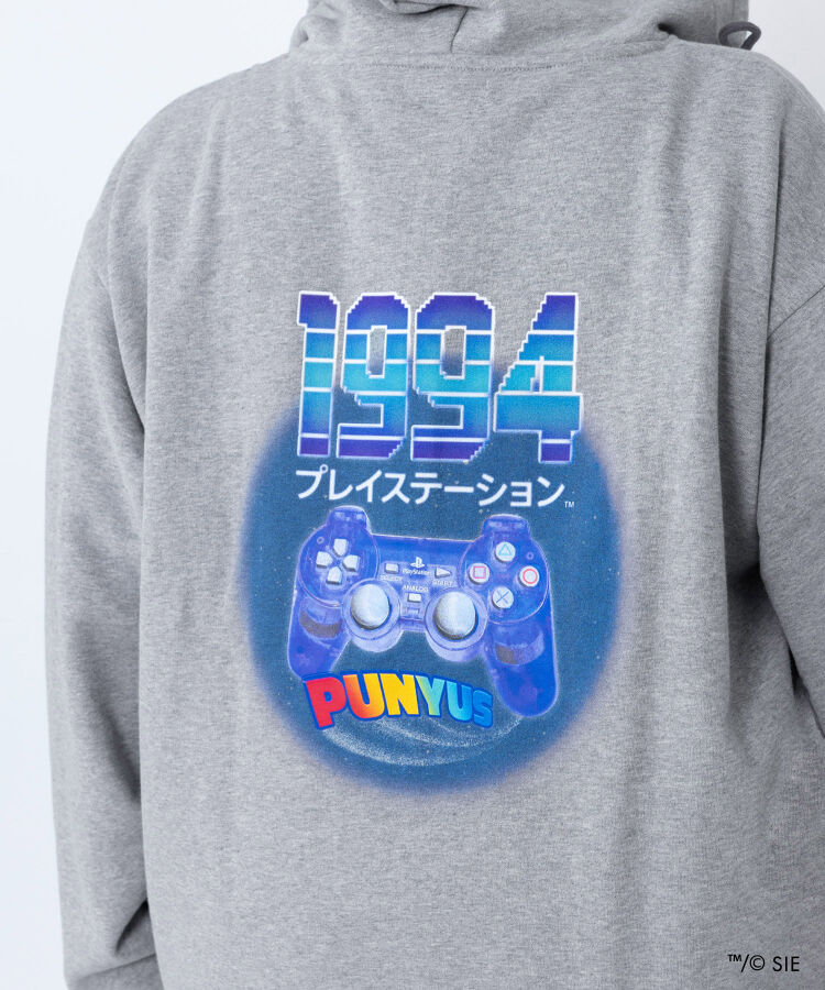 Playstation裏起毛ジップパーカー