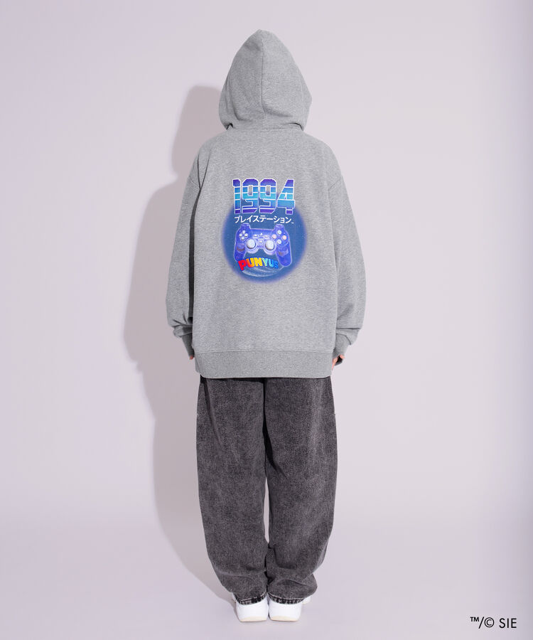 Playstation裏起毛ジップパーカー