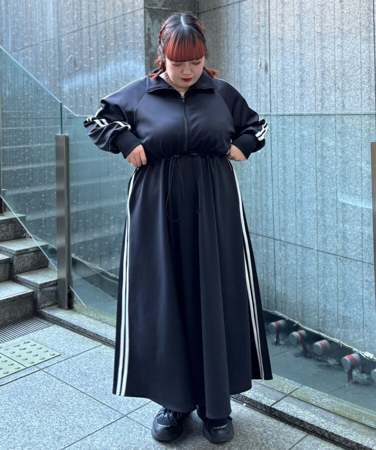 PUNYUSブルゾン黒サイズ3プニュズ 新品 PUNYUS フグ ジャージ プニュズ サガラ刺繍 ふぐ