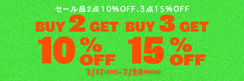 SALE�i2�_10%OFF3�_15%OFF