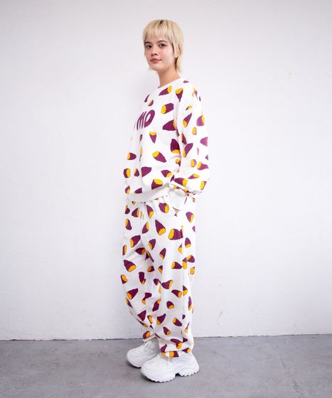 新サイズ】フード総柄スウェット[商品：PN16AW-077-6-15] - PUNYUS