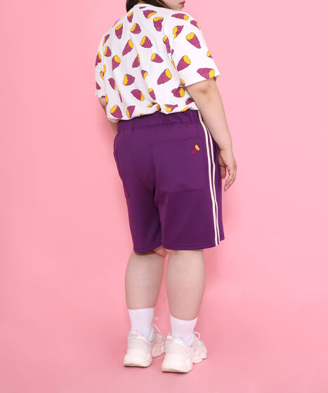 おいも☆ フード総柄スウェット(IMO KAKI)[商品：PN16AW-077-6R] - PUNYUS