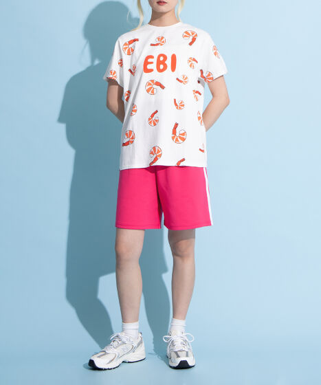 aynbプロフ必読様☆ビスチェ＆Tショーツ フード総柄Tシャツ（EBI ）[商品：PN17SS-022-5R] - PUNYUS