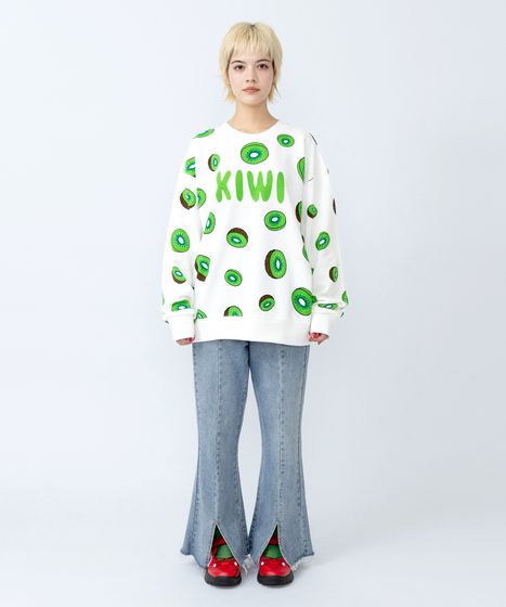新サイズ】フード総柄スウェット[商品：PN18AW-018-6-15] - PUNYUS