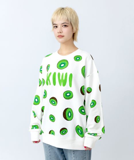 新サイズ】フード総柄スウェット[商品：PN18AW-018-6-15] - PUNYUS