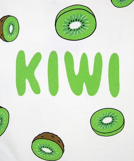 フード総柄Tシャツ（TOMATO KIWI RENNYU）[商品：PN18AW-019-5R