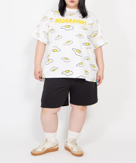 新サイズ】目玉焼き総柄Tシャツ[商品：PN18SS-001-15] - PUNYUS Online
