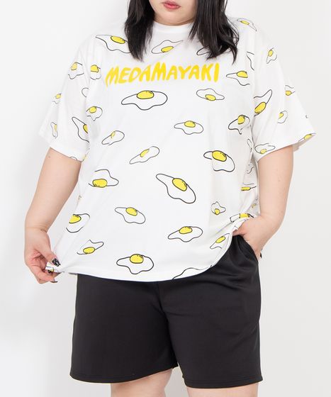 新サイズ】目玉焼き総柄Tシャツ[商品：PN18SS-001-15] - PUNYUS Online