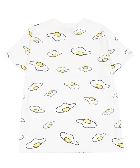 新サイズ】目玉焼き総柄Tシャツ[商品：PN18SS-001-15] - PUNYUS Online
