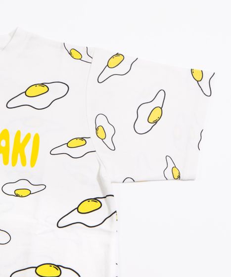 新サイズ】目玉焼き総柄Tシャツ[商品：PN18SS-001-15] - PUNYUS Online