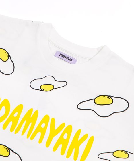 新サイズ】目玉焼き総柄Tシャツ[商品：PN18SS-001-15] - PUNYUS Online