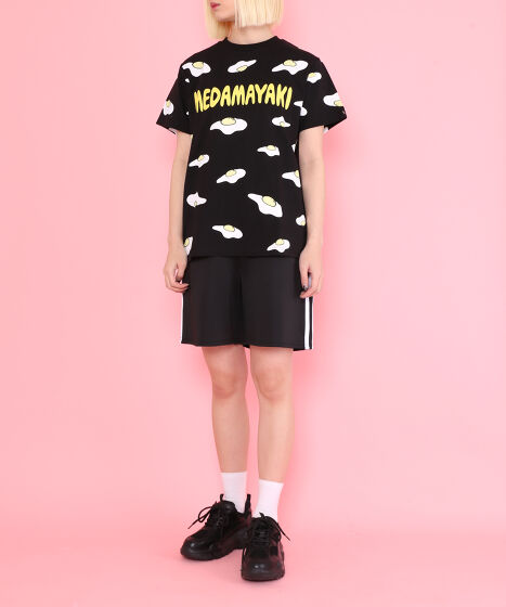 目玉焼き総柄Tシャツ[商品：PN18SS-001-3R] - PUNYUS Online