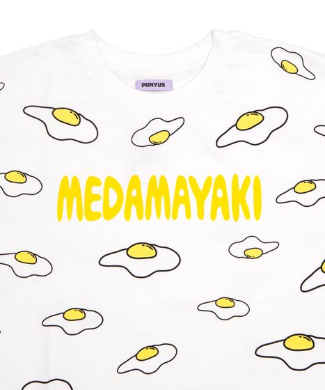 新サイズ】目玉焼き総柄スウェット[商品：PN18SS-001-6-15] - PUNYUS