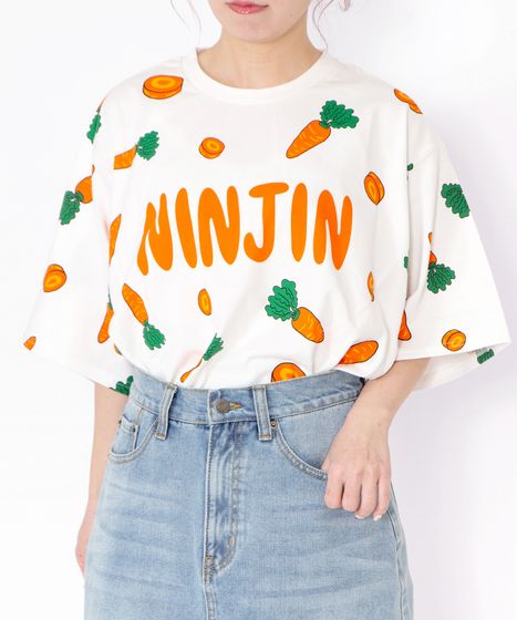 新サイズ】フード総柄Tシャツ[商品：PN18SS-099-15] - PUNYUS Online