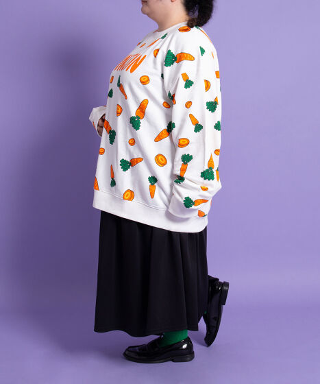 新サイズ】フード総柄スウェット[商品：PN18SS-099-6-15] - PUNYUS