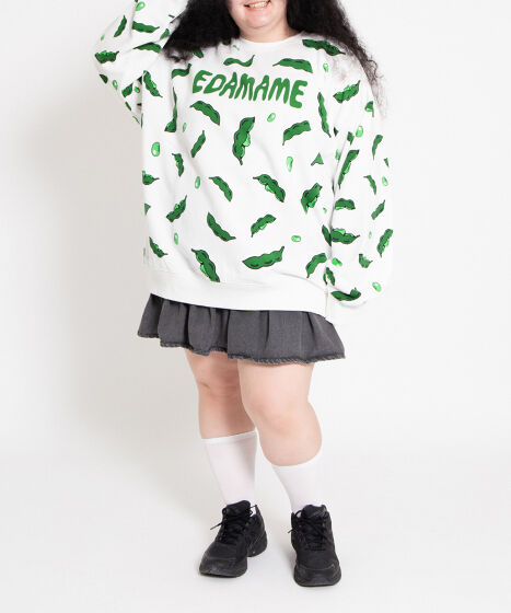 新サイズ】フード総柄スウェット[商品：PN18SS-099-6-15