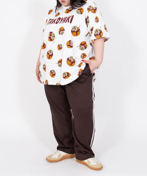 新サイズ】たこ焼き総柄Tシャツ[商品：PN19AW-001-15] - PUNYUS Online