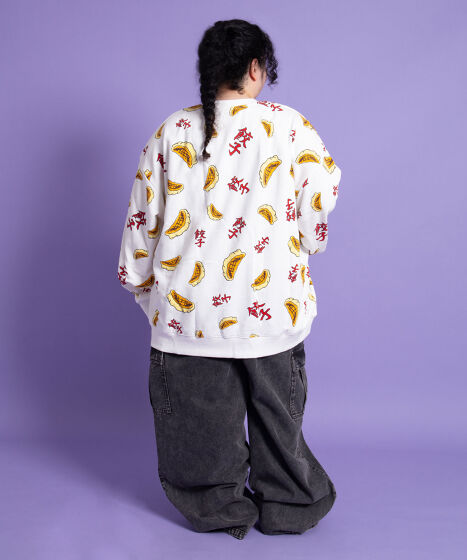 新サイズ】フード総柄スウェット[商品：PN19AW-103-6-15] - PUNYUS