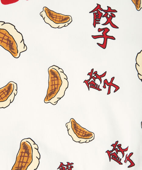 フード総柄スウェット(GYOZA SABAKAN ODEN KABOCHA)[商品