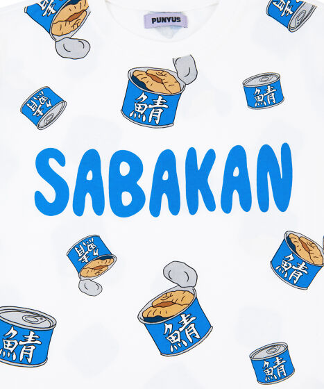 フード総柄Tシャツ（GYOZA SABAKAN）[商品：PN19AW-104R