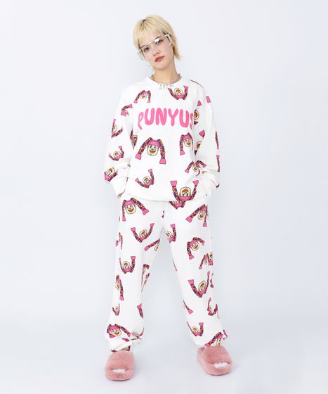 新サイズ】NAOMIチャン総柄スウェットパンツ[商品：PN19SS-002-9-15