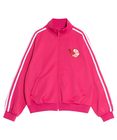 美品・新品未使用PUNYUSのフードジャージトップ&フードジャージパンツセット PUNYUS ジャージ 半袖フードジャージトップ レディース メンズ