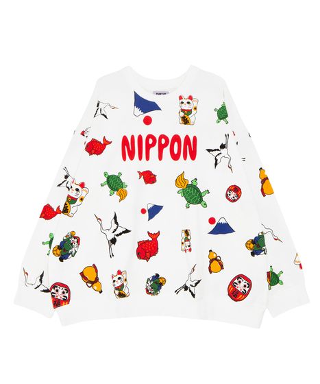 新サイズ】NIPPON総柄スウェット[商品：PN20SS-050-15] - PUNYUS