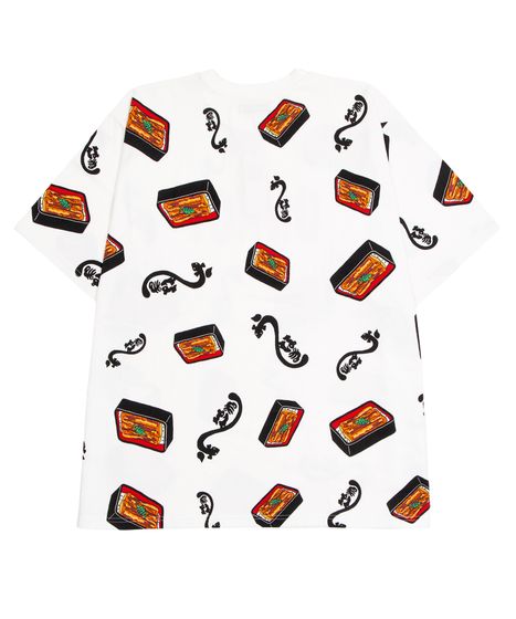 新サイズ】うなぎ総柄Tシャツ[商品：PN20SS-142-15] - PUNYUS Online