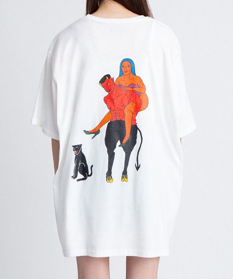デビルビッグTシャツ[商品：PN21SS-046] - PUNYUS Online Store / 公式通販