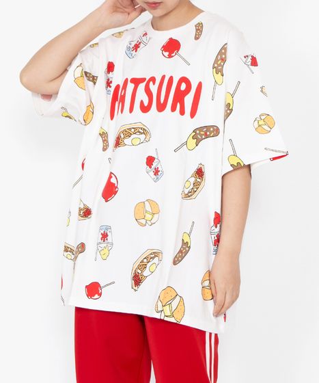 新サイズ】祭り総柄Tシャツ[商品：PN21SS-123-15] - PUNYUS Online