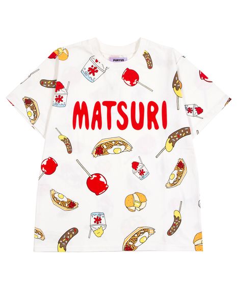 新サイズ】祭り総柄Tシャツ[商品：PN21SS-123-15] - PUNYUS Online