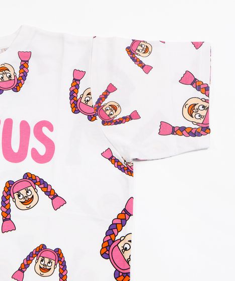 新サイズ】NAOMIチャン総柄Tシャツ[商品：PN21SS-057-15] - PUNYUS