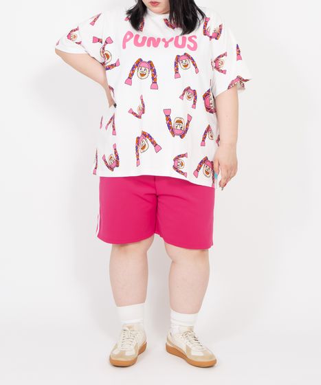新サイズ】NAOMIチャン総柄Tシャツ[商品：PN21SS-057-15] - PUNYUS