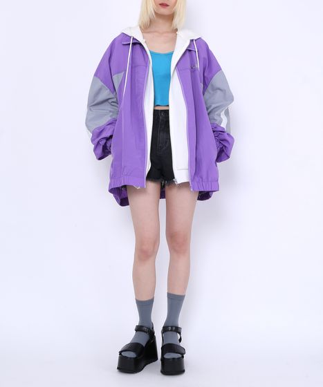 切り替えナイロンジャケット[商品：PN22AW-005] - PUNYUS Online 