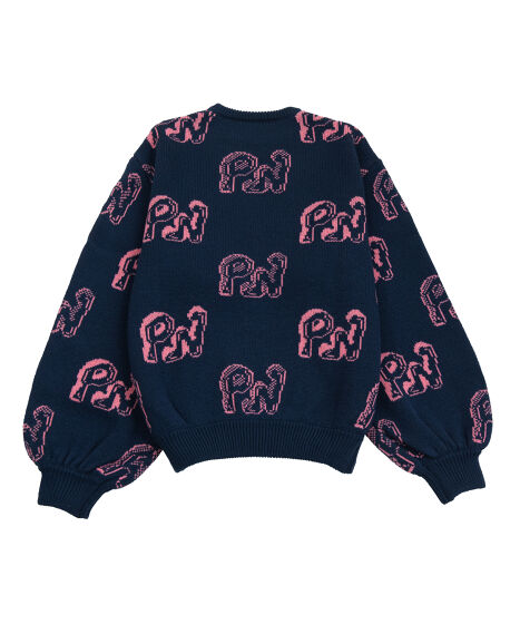 【PATOU】ロゴジャガードニット　阪急限定 PATOU】ロゴジャガードニット 阪急限定 Patou ロゴジャカード