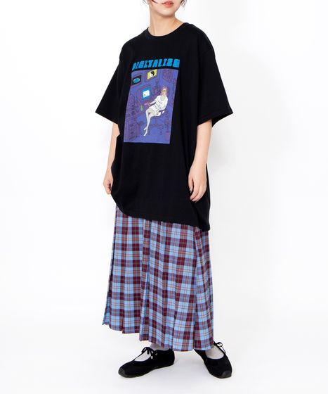 DIGITALIZEビッグTシャツ[商品：PN22SS-064] - PUNYUS Online Store