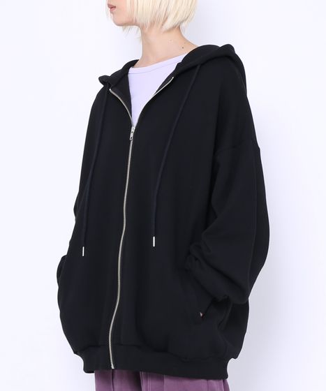トレカ付新品ユンサナdusk ソウルコングッズジップパーカー黒