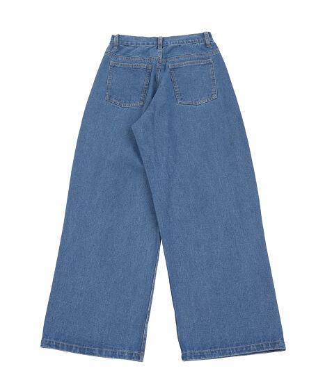 PUNYUSロゴバギーデニムパンツ[商品：PN23AW-010] - PUNYUS
