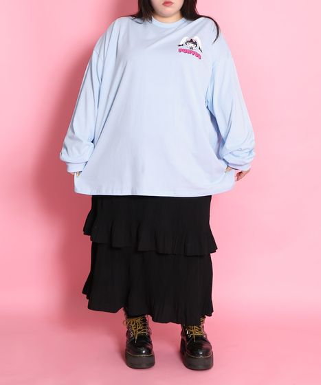 プリーツティアードロングスカート[商品：PN23AW-011] - PUNYUS Online