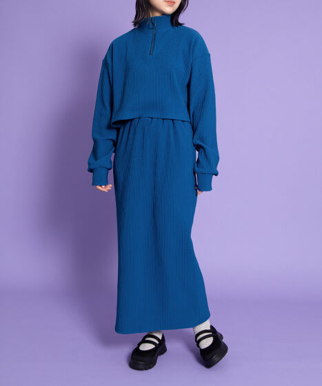 Sea NEW YORK スカート スリット ロング Sea NEW YORK スカート スリット ロング スカート front zip