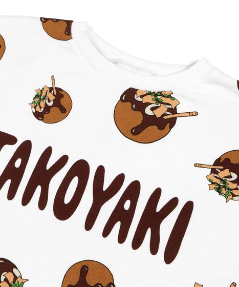 たこ焼き総柄スウェット[商品：PN23AW-026] - PUNYUS Online Store