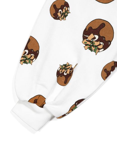 たこ焼き総柄スウェット[商品：PN23AW-026] - PUNYUS Online Store