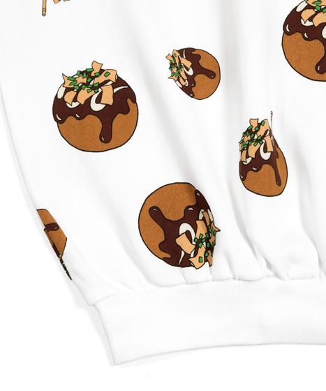 たこ焼き総柄スウェット[商品：PN23AW-026] - PUNYUS Online Store